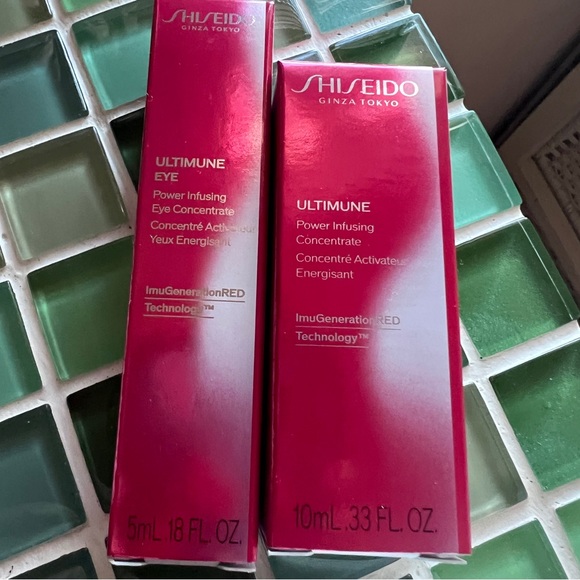 Shiseido 5 piece large sample bundle BENEFIANCE ULTIMUNE and more - Picture 3 of 6